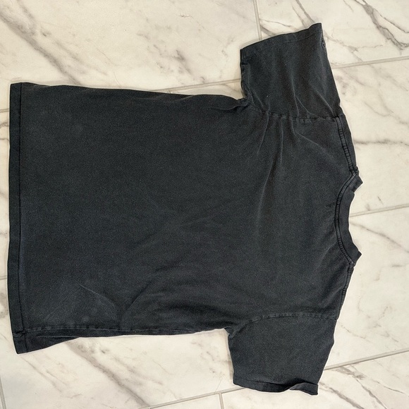 Black Anine Bing Lili Wild and Free Tee - washed black - Picture 3 of 5